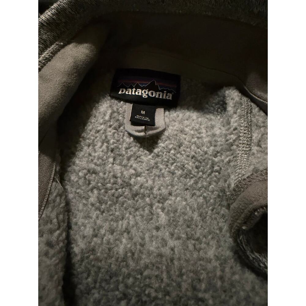 Patagonia Better Sweater Fleece Vest Women’s Medium Gray Full Zip Recycled - Picture 3 of 6